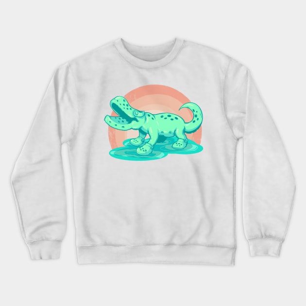 Croc Crewneck Sweatshirt by LVBart